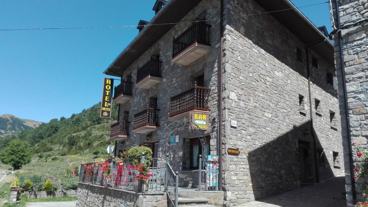 Hotel Las Nieves Linás de Broto Exterior foto